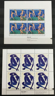 2 Blocs (x4 Et X6) (**) MNH Matisse Blue Nude Nus Bleus Et Dance La Danse Fabrique De Timbres France – Amscol3 - Altri