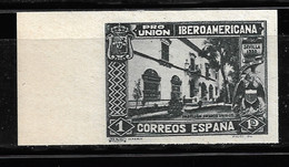 ESPAÑA 1930, EDIFIL 578ccas 1pts. Pizarra Cambio De Color Sin Dentar. MNH. - Andere & Zonder Classificatie