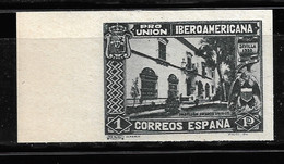 ESPAÑA 1930, EDIFIL 578ccas 1pts. Pizarra Cambio De Color Sin Dentar. MNH. - Autres & Non Classés