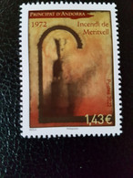 Andorra 2022 Andorre Destruction Of Meritxell Chapel By Fire 50 Years 1v Mnh - Unused Stamps