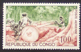 Congo  1964  YT N°CO A18 Exploitation Forestière - N** - Neufs