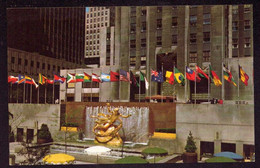 AK 078465 USA - New York City - Rockefeller Center - Prometheus Statue - Plaatsen & Squares