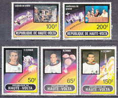 UPPER VOLTA  SCOTT NO 289-93   MNH  YEAR  1973 - Haute-Volta (1958-1984)