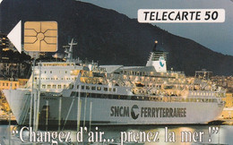 FRANCIA. En520. S.N.C.M. Ferry. 50U. 12-1992. 4536 Ex. (884). - Privées