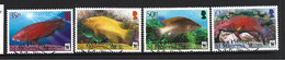 St Helena 2011 WWF Fish Set Of 4 FU - Used Stamps