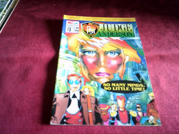 JUDGE ANDERSON  N° 13 - Altri Editori