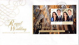 Australia 2011 Royal Wedding Sc 3448a FDC - Brieven En Documenten