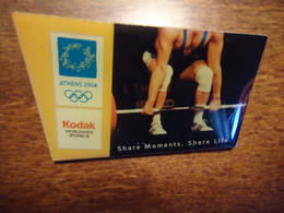 GREECE  PIN PINS OLYMPIC GAMES ATHENS 2004 WEITGHTLING KODAK - Haltérophilie