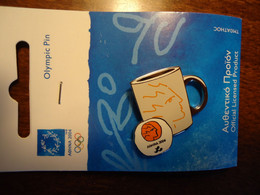 GREECE  PIN PINS COFFE  OLYMPIC GAMES ATHENS 2004  FASSIANOS - Jeux Olympiques