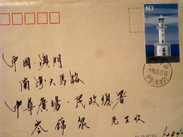CINA  CHINA STAMP TIMBRE  SELLO LETTER 2005 80 FARO LIGHEHOUSE  IW1719 - Lettres & Documents