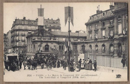 CPA 75 - PARIS - La Mairie De Vaugirard ( 15 ème Arrondissement ) Très Belle ANIMATION ATTELAGE - Arrondissement: 15