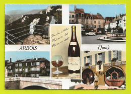 39 ARBOIS 1966 N°2 Rocher Chatelaine Place Liberté Maison Pastina Tonneaux Bouteille Henri Maire Vin Vignes Simca Aronde - Vignes