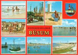 012303  Nordseeheilbad Büsum  Mehrbildkarte - Buesum