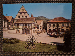 Carte ANDLAU Place De L Hotel De Ville - Benfeld