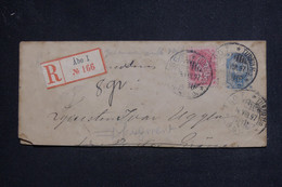 FINLANDE / RUSSIE - Fragment D'enveloppe En Recommandé De Åbo En 1897 - L 131685 - Storia Postale