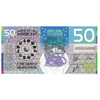 Billet, Australie, Billet Touristique, 2010, 50 Dollars ,Colorful Plastic - Ficticios & Especimenes