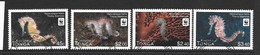 Tonga 2012 WWF Seahorse Set Of 4 FU - Used Stamps