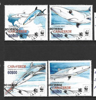 Cape Verde 2016 WWF Shark Set Of 4 FU - Gebruikt