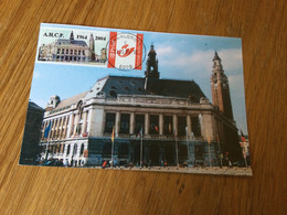 Belgique Timbre Personnalisé De L’hôtel De Ville De Charleroi Sur Souvenir - Private Stamps