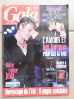 JOHNNY HALLYDAY MAGAZINE GALA N° 367 Pamela ANDERSON Mouna AYOUB PICASSO - Musique