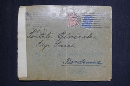 FINLANDE / RUSSIE - Enveloppe Commerciale De Helsinki Pour La France En 1914 Avec Contrôle Postal  - L 131711 - Covers & Documents