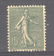 0ob  0597  -  France  :  Yv  130k  *   Type V  Papier GC - 1903-60 Semeuse Lignée