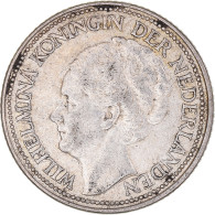 Monnaie, Pays-Bas, Wilhelmina I, 25 Cents, 1928, Utrecht, TB+, Argent, KM:164 - 25 Cent