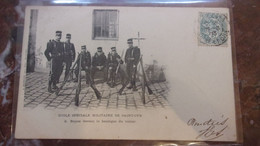 78 ECOLE SPECIALE MILITAIRE DE SAINT CYR 1903 2 REPOS DEVANT LA BOUTIQUE DU VOLEUR - St. Cyr L'Ecole