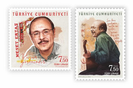 AC - TURKEY STAMP -  NESAT ERTAS FOLK POET MNH 25 SEPTEMBER 2022 - Ongebruikt