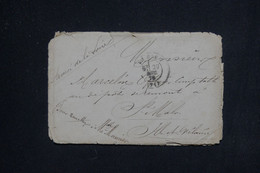 FRANCE - Enveloppe De L'Armée De La Loire En Franchise Militaire Pour St Malo En 1870 - L 131732 - Krieg 1870