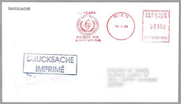 30 Years IAEA (International Atomic Energy Agency). ONU Wien 1988 - Atom