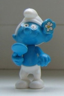 Kinder Surprise 1990 Vanity Smurf - Schtroumpf Coquet - Dessins Animés