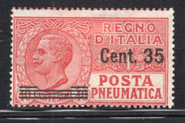 1927 - Regno -  Italia - Italy -  Sass. N. POSTA PN. 11 - LH -  (W04..) - Rohrpost