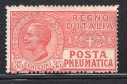 1927 - Regno -  Italia - Italy -  Sass. N. POSTA PN. 13 - LH -  (W04..) - Posta Pneumatica