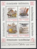 DÄNEMARK  Block 5, Postfrisch **, Internationale Briefmarkenausstellung HAFNIA ’87 1986 - Blocks & Sheetlets