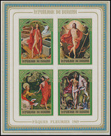 BL29A**(314/317) - Pâques I / Pasen I / Ostern I / Easter I  - BURUNDI - Paintings