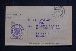 ALLEMAGNE -  Document De Danzig En 1939 - L 131785 - Lettres & Documents