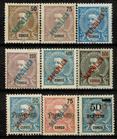 Congo, 1914, # 115/23, MH And MNG - Congo Portuguesa