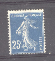 0ob  0624  -  France  :  Yv  140  *  Anneau Lune Sur Les Pieds - 1906-38 Semeuse Con Cameo