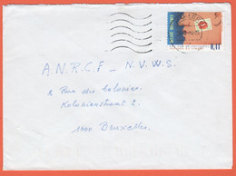 BELGIO - BELGIE - BELGIQUE - 2004 - 0,41€ Journée Du Timbre - Viaggiata Da Charleroi Per Bruxelles - Storia Postale