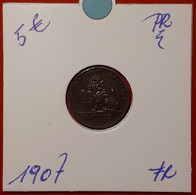 1 Centiem 1907 Frans Prachtig - 1 Cent