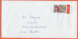 BELGIO - BELGIE - BELGIQUE - 2004 - 0,49€ Tennis, Kim Clijsters - Viaggiata Da Gent Per Bruxelles - Cartas & Documentos