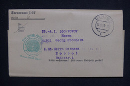 ALLEMAGNE -  Document De Danzig En 1938 Pour Zoppot - L 131788 - Briefe U. Dokumente