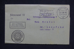 ALLEMAGNE -  Document De Danzig En 1938 Pour Langfuhr - L 131791 - Storia Postale