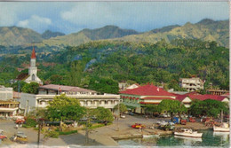 TAHITI  LE PORT DE PAPEETE - Polynésie Française