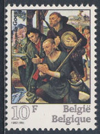 Belgie Belgique Belgium 1982 Mi 2113 YT 2061 SG 2708 ** Anbetung Der Hirten, Hugo Van Der Goes / Adoration Of  Sheperds - Gemälde