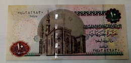Egypt 2011 , 10 Pounds Note , Sign El Okda. UNC - Egitto