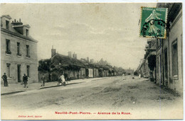 37 - NEUILLE PONT PIERRE - Avenue De La Roue. - Neuillé-Pont-Pierre