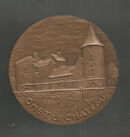 Médaille, Aveyron , ONET LE CHATEAU, Bronze , 248 Gr. ,dia. 70 Mm ,2 Scans, Graveur AH. TORCHEUX. , Frais Fr 9.45 E - Other