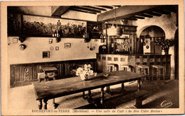 56 Rochefort En Terre - Une Salle De Café "Au Bon Cidre " - Rochefort En Terre